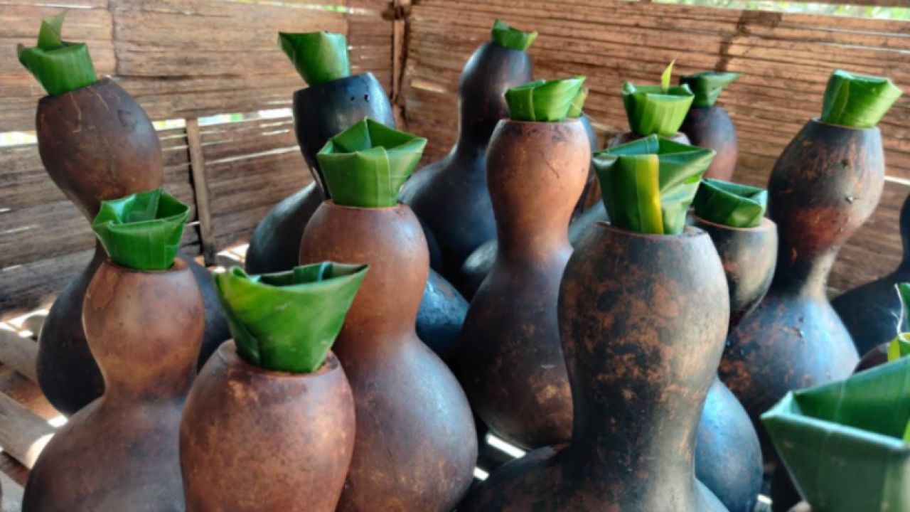 আলীকদমের দুর্গমে এখনও পানির পাত্র হিসেবে ব্যবহার হয় লাউয়ের খোল